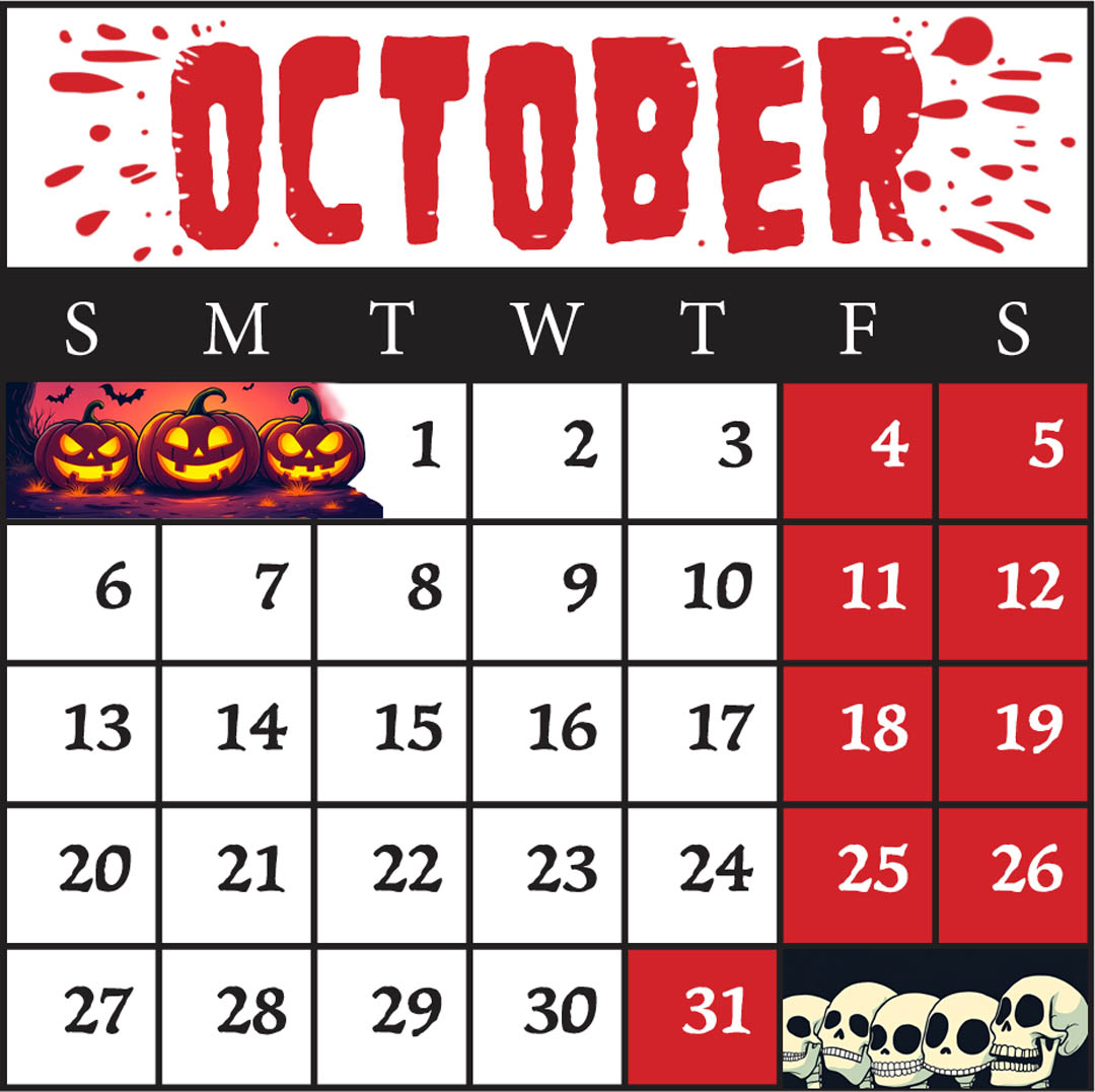 Halloween Calendar