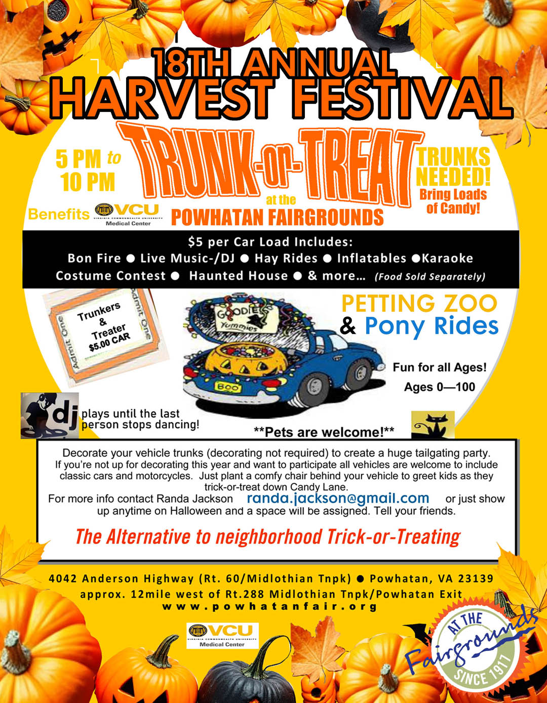 Powhatan Trunk O Treat 2024